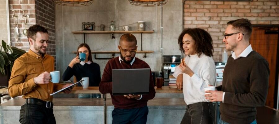 front-view-people-meeting-cup-coffee